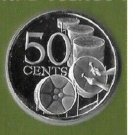 1974 Trinidad &Tobago Proof 50 c Kettle drums