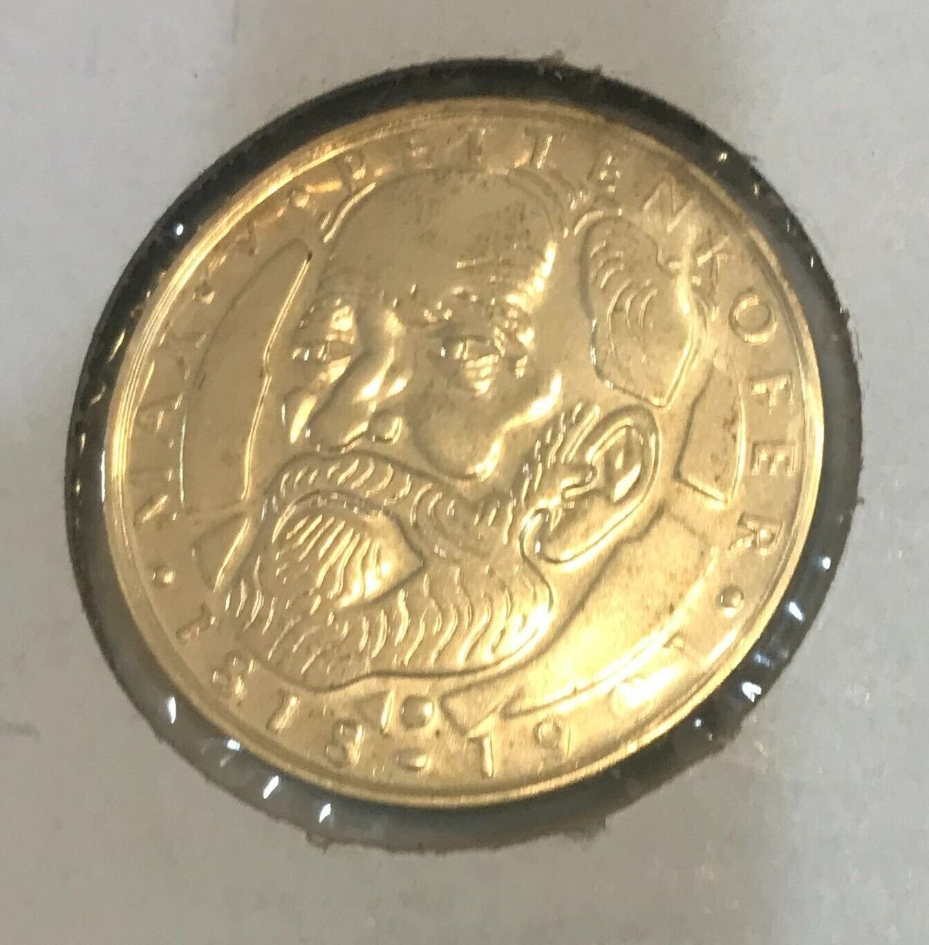 1968 Germany Proof Silver 5 Marks  Pettenkofer-hygienist