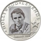 2013 Cook Is Large  Silver 5$ Hollywood  Legends-Gregory Peck