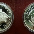 Liberia 2000 Large Silver Proof $20-Civil War Start-Fort Sumter-America