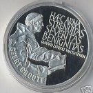 1990 Netherlands Large Proof Silver Groote 25 Ecu