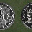 1980 Trinidad &Tobago Proof 50 c Kettle drums