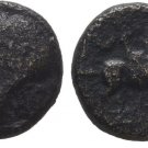 Ancient Greece 4 C BC  MYSIA ADRAMYTION ZEUS HORSEMAN BRONZE