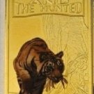 Somalia 2013 Goldplated Color Rectangular 25 shilling-Fauna-Tiger
