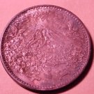 1964 Japan Large Silver 1000 Yen-Mount Fuji/Olympics Intense Toning- BU