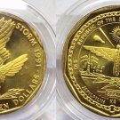 1991 Marshall Isl.Large $10-American Eagle /Heroes Of Desert Storm