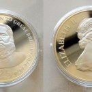 1974 Fiji Islands Huge 45mm 1.5 OZ Silver proof $25