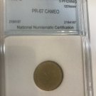 Rare 1950 G Germany Proof  5 Pfennig- mintage 1800, slabbed #2