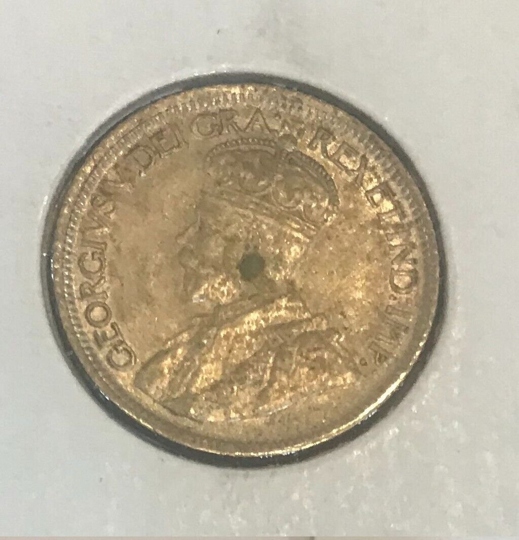 1929 Canada silver 10 cents Nice