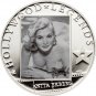 2012 Cook Is Large  Silver 5$ Hollywood  Legends-Anita Ekberg