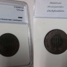 1844 Catalonia Spain 3 Quartos-Nice, slabbed