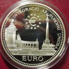 1998 Hungary Large Proof Silver Euro-2000 F Monuments-European Union