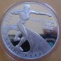 2003  Belarus Large silver Proof 20 roubles Olympic Shot Put