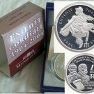 2004 France Large Silver Proof 1.5 euro Entante box