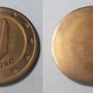 Rare 1996 IRELAND 25 EURO Trial strike uniface reverse pattern -Harp