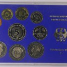 1980 J Germany 10 coin Nice Cameo Proof Set
