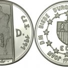1995 Andorra Large Proof Silver 10 Diners Ramon Berenguer