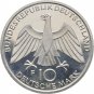 1972 F Germany Proof Silver 10 Mark- Munchen Olympics, Schielfe Knot