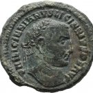Ancient Rome Licinius I AD 311 FOLLIS Genius Patera Cornucopia Altar