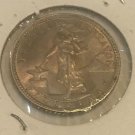 1944 D US Philippines Silver 20 Centavo Nice toning
