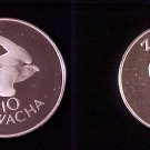 1979 Zambia Large Proof Silver 10 Kwacha- Falcon