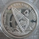 1996 Romania Large Silver Proof  100 Lei  Olympic Sailing