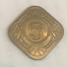 1948 Netherlands Curacao 5 Cent