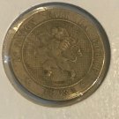 1863 French Belgium 5 centimes