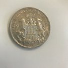 1912 Hamburg(Germany) Large Silver 3 marks Lions Nice