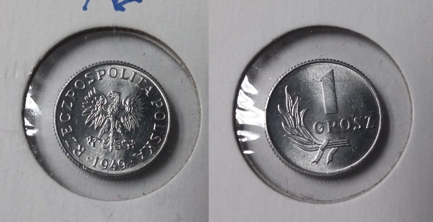 1949 Poland  1 G Nice BU