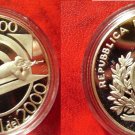 San Marino 1999 Large Proof Silver 10000 L Olympic Shooting