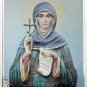 2013 Cook Is Large Silver Color Proof $5- Saint Anastasia,Russia