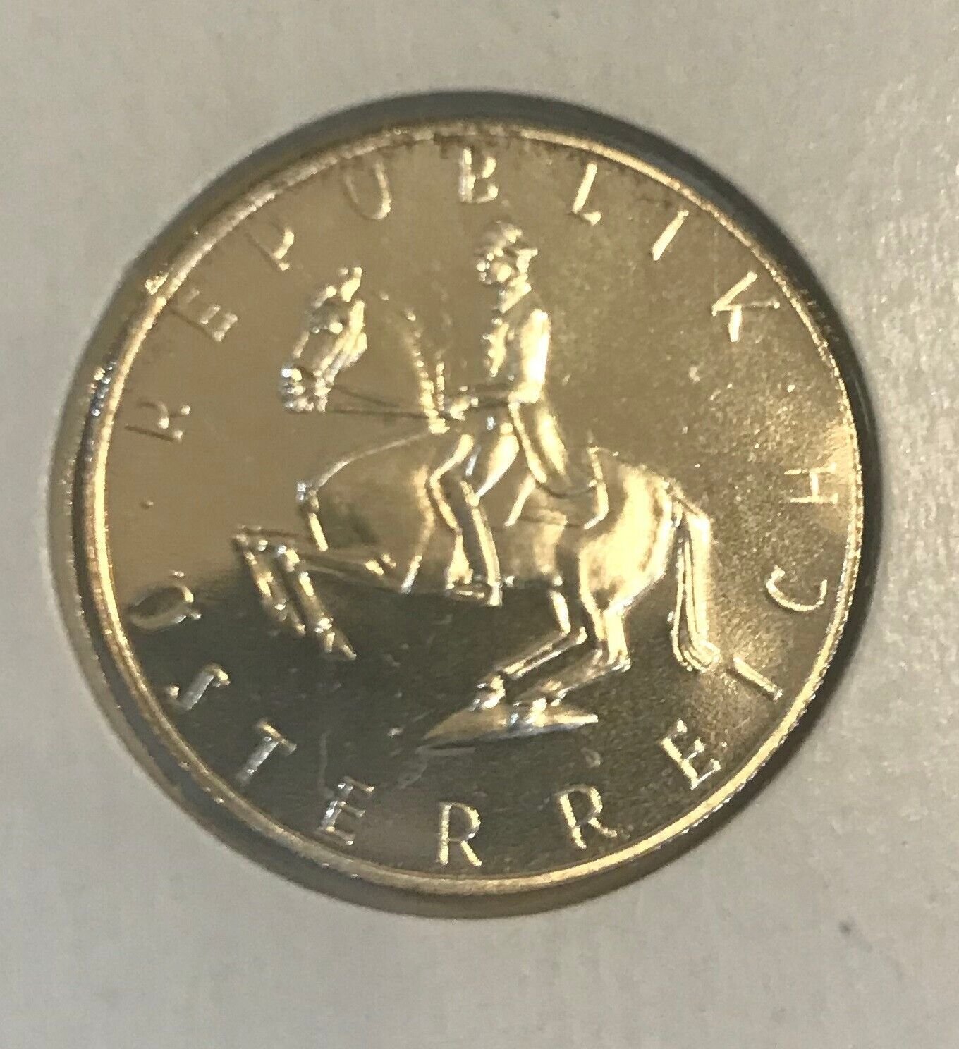 1964 Austria Proof Silver 5 Schilling