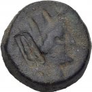 Ancient Greece 164-27 BC CILICIA TARSOS Tyche ZEUS THRONE cntmk-Bow