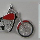 Unusual 2007 Somalia color $1 Red Motorcycle-shaped
