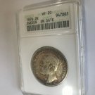 1876 Sweden Silver 2 Kr ANACS VF 20