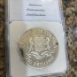 Rare 1998 Somalia Large Silver Proof Piedfort 250 shilling Titanic Slabbed