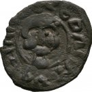 Armenia(Cilicia) 1289-1305  HETOUM II KARDEZ Head  FACING CROSS BRONZE #5