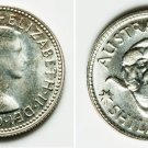 Rare 1963 Australia Proof Silver  Shilling- Ram-mintage 5042