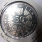 Scarce 1966 Austria Large Proof Silver 50 sh National Bank