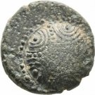 Ancient Greece 2-1 Cent BC LYDIA PHILADELPHIA Macedonian Shield Wreath Thunder