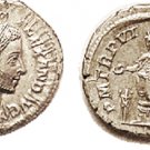 Ancient Rome Severus Alexander AD 222-235 SILVER DENARIUS Ruler/altar-Super nice