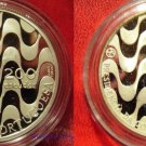 1992 Portugal Large Proof Silver 200 Esc  European Union