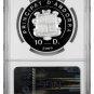 Rare 2009 Andorra Large Proof Silver 10 D Chopin -1838 Mallorca/G.Sand NGC PF69