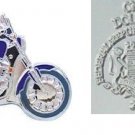 Unusual 2007 Somalia color $1 Navy Blue Motorcycle-shaped