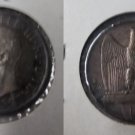 1926 Italy Silver 5 Lira-King Vittorio Emanuel-Nice, toned