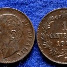 1900 Italy 1 cent.-King Umberto-Nice-#2