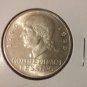Rare 1929 D Germany Large Silver 3 marks-Lessing-UNC