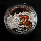 2009 Cook Is Large Color Silver 5$ Great Generals-Napoleon