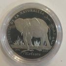 1993 Saharawi Large Silver Proof 500 pesetas-Elephant